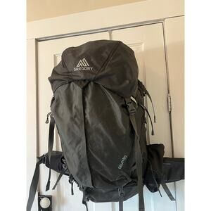 Gregory women’s small gray Deva 80L backpacking backpack rucksack hiking camping